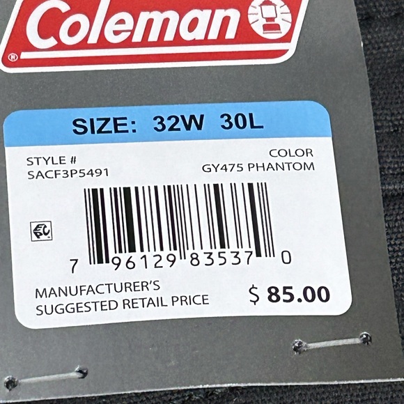 NWT- Men’s Coleman Pants - Picture 7 of 9